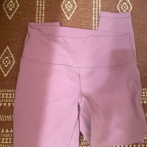 Lululemon size 12 leggings (lilac color)